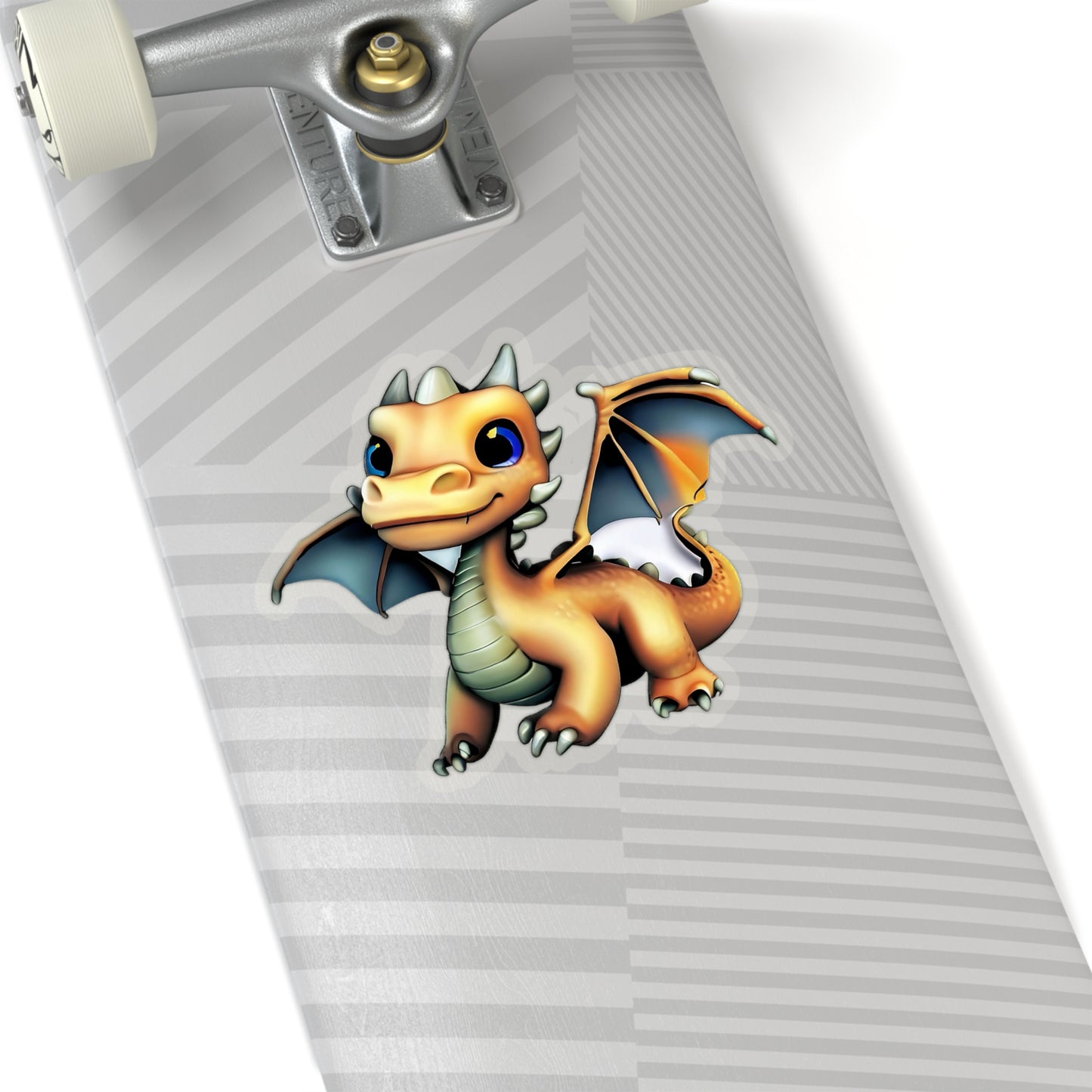 Adorable Dragon Whimsy: The Cute Dragon Sticker!