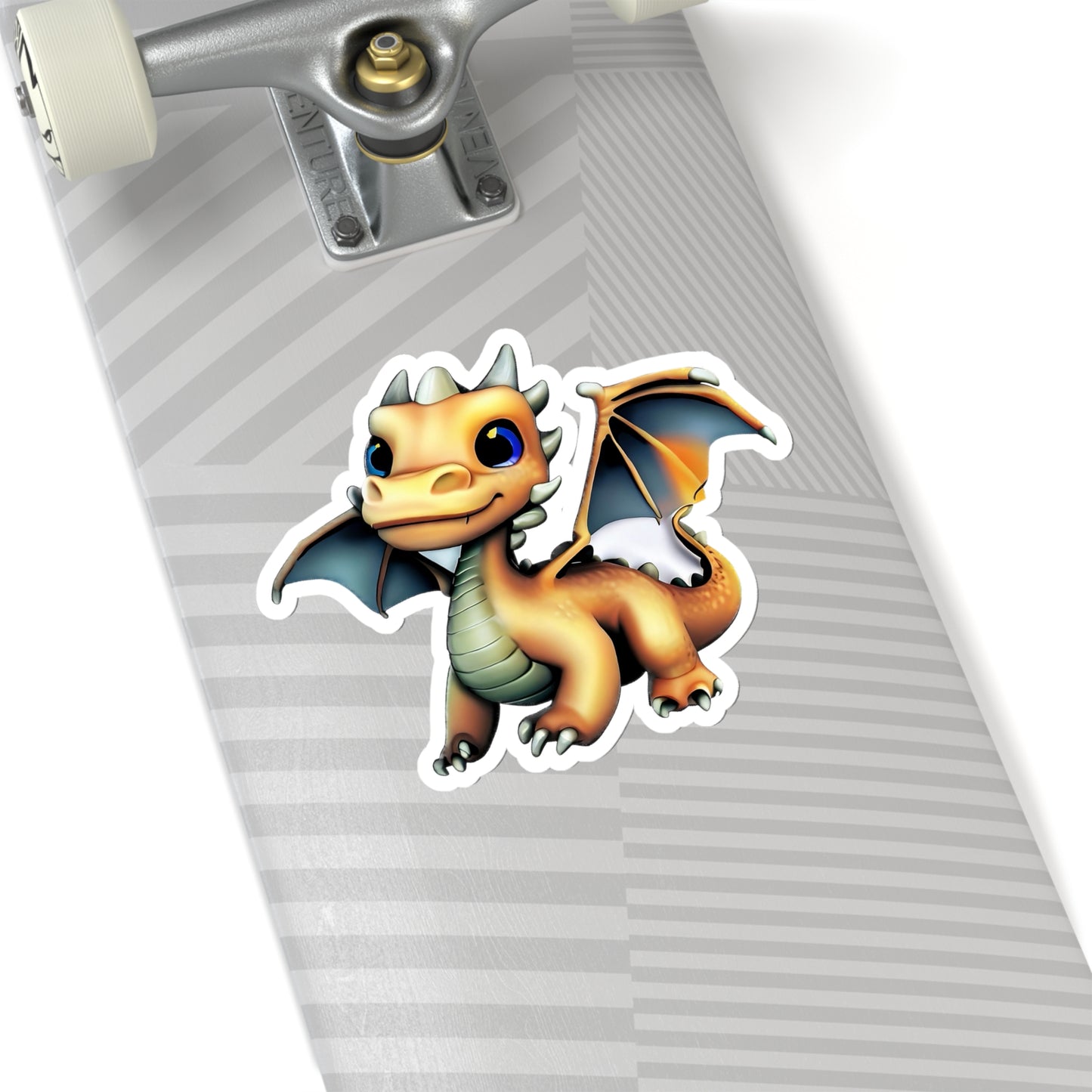 Adorable Dragon Whimsy: The Cute Dragon Sticker!
