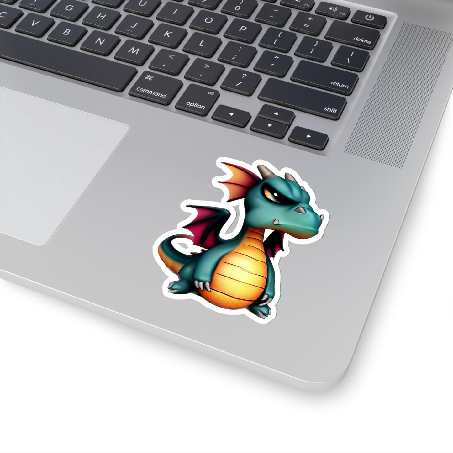 Roar and Rascal: The Mischievous Dragon Sticker!