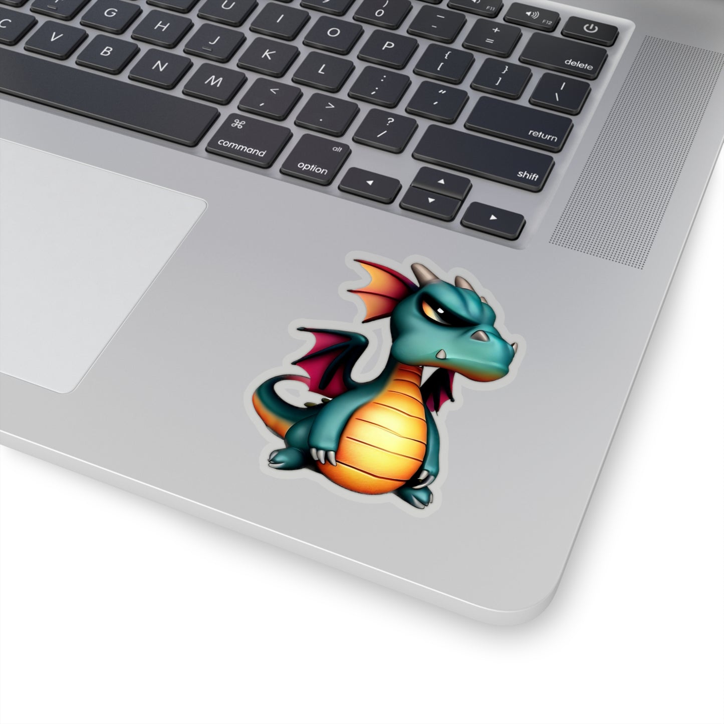 Roar and Rascal: The Mischievous Dragon Sticker!