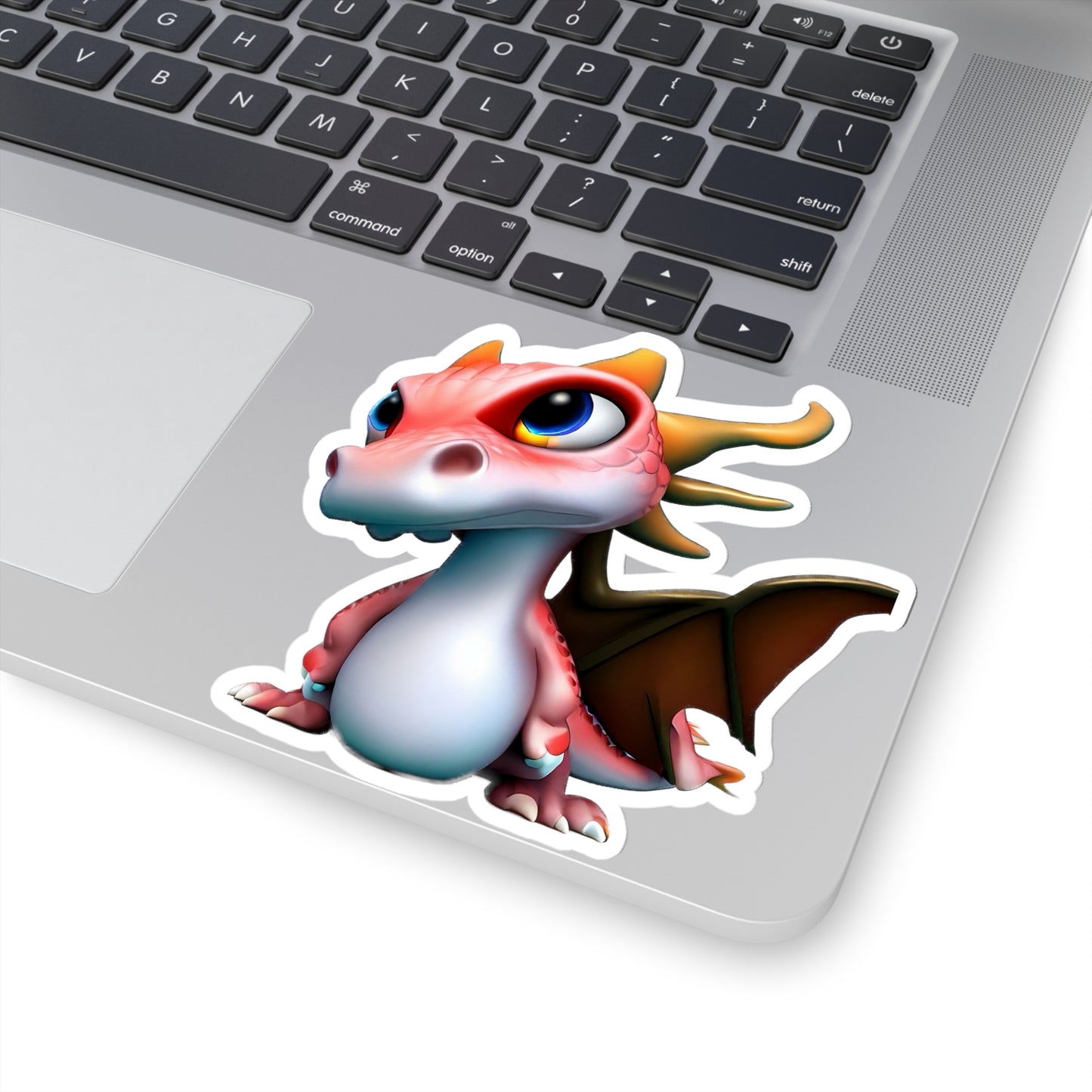 Jurassic Prankster: The Playful Dragon Sticker!