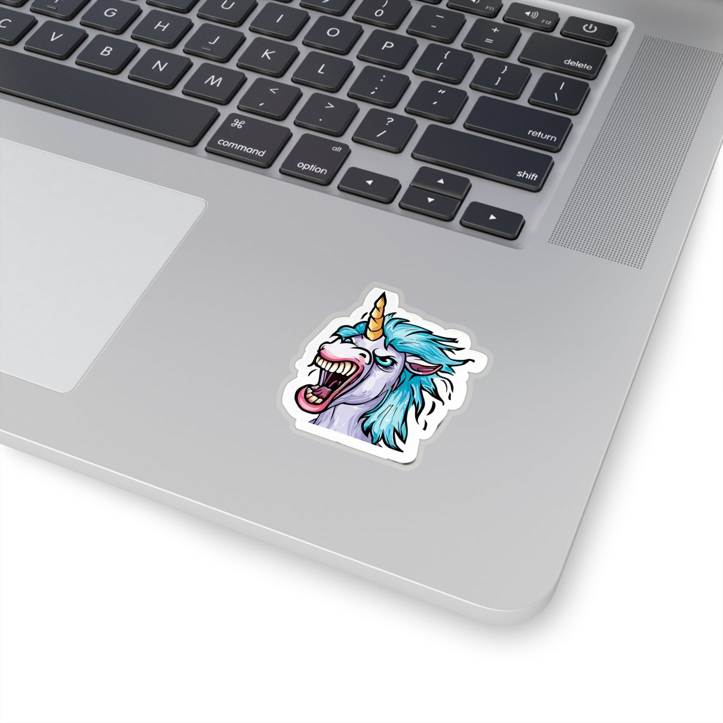 Unleashing the Rage: Angry Unicorn Sticker Spectacle!