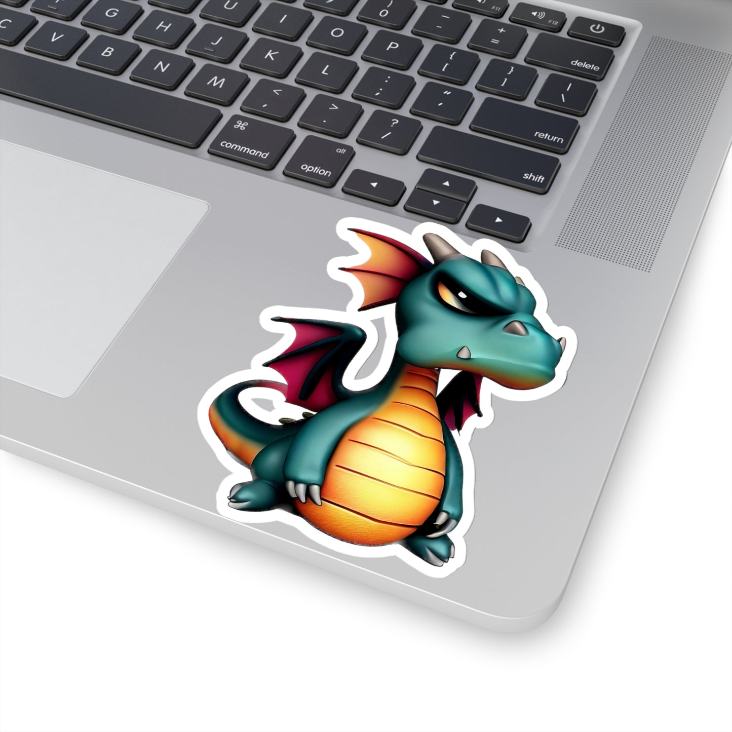 Roar and Rascal: The Mischievous Dragon Sticker!