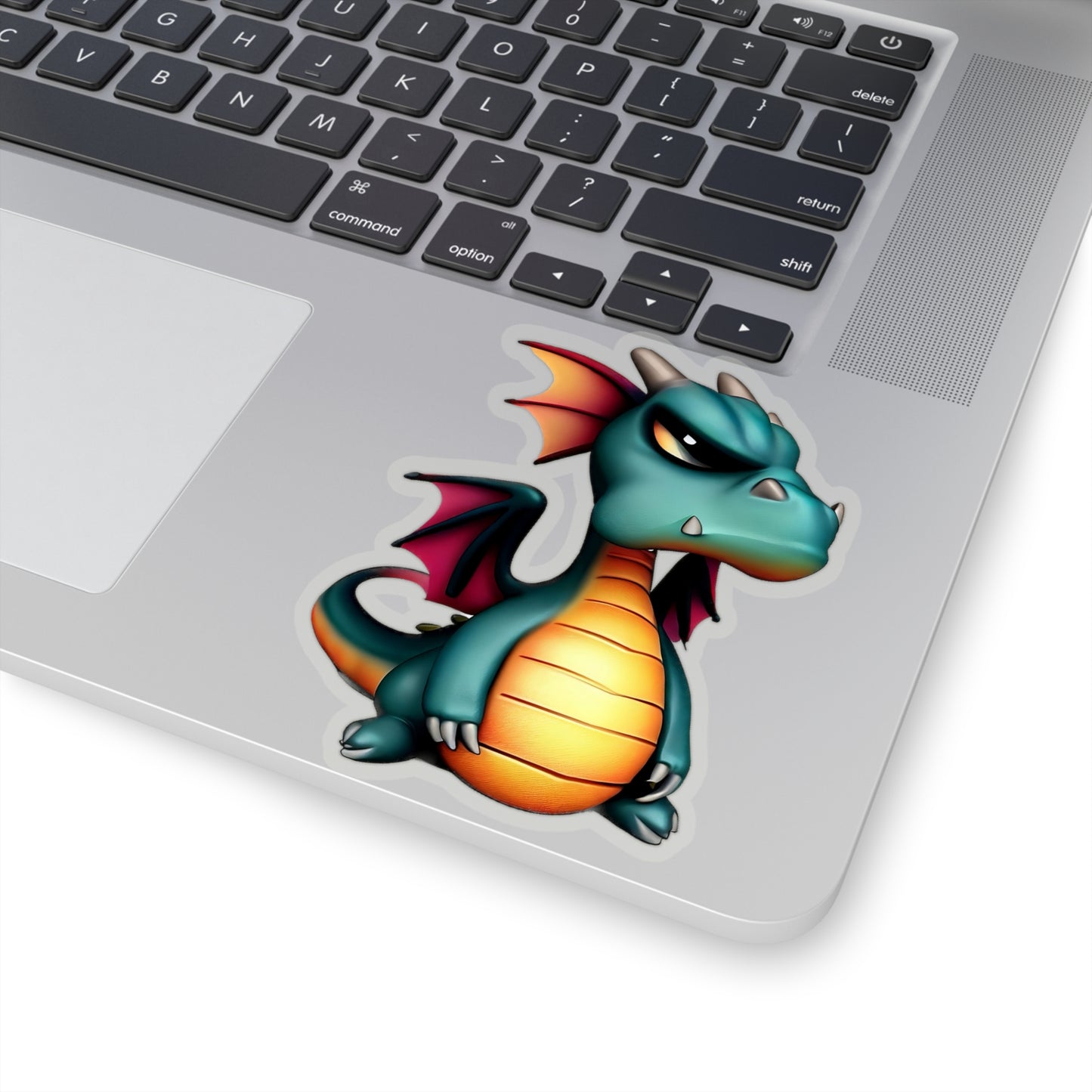 Roar and Rascal: The Mischievous Dragon Sticker!